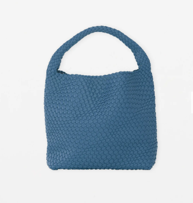 Stellar + Gemma - Haydee Weave HoBo Bag - Blue