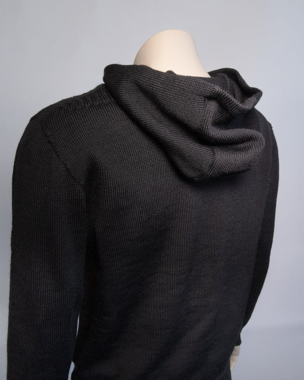 Acrux - 400 Wool Hoodie - Black