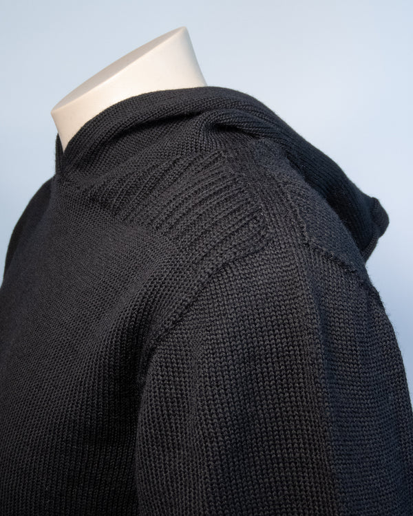 Acrux - 400 Wool Hoodie - Black