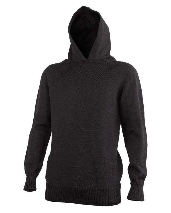 Acrux - 400 Wool Hoodie - Black