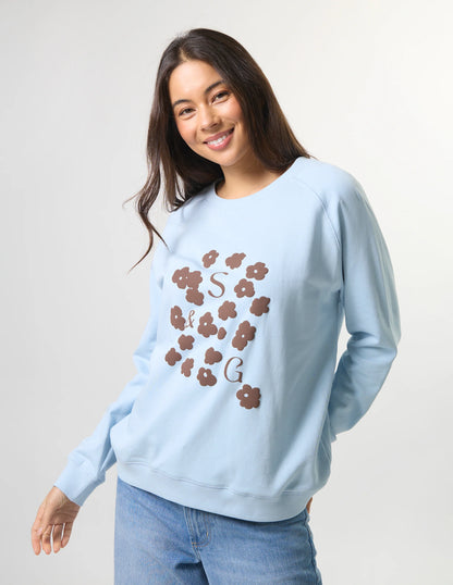 Stella & Gemma - Choco Blooms Sweat Shirt