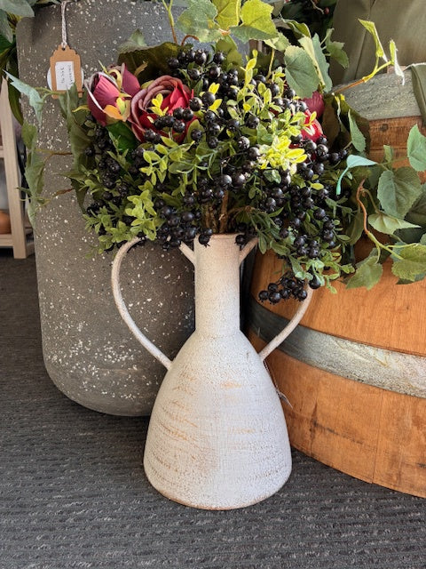 Kiera Metal Abstract Vase 33cm