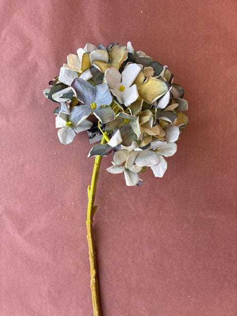 Artificial Blue Green Country Hydrangea