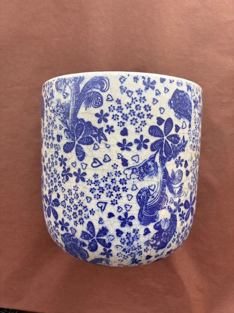 Kashmir Blue Plant Pot
