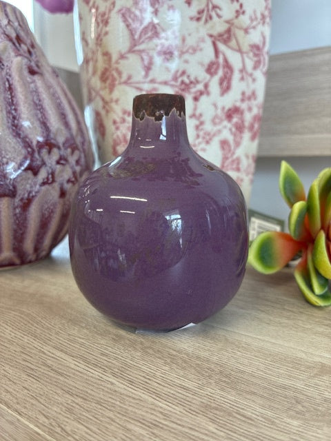 47th & Main | Mini Vase | Purple