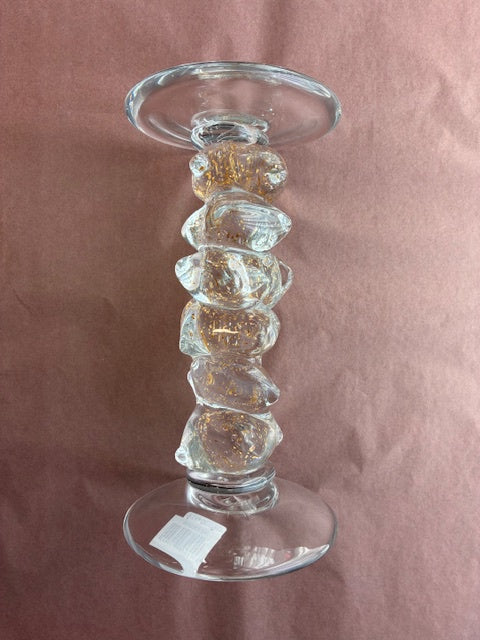 Le Monde | Candlestick | Golden Glass