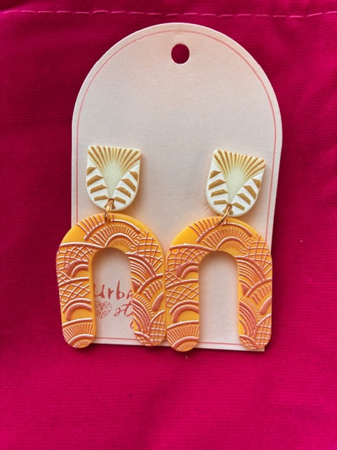Urban Products - Earrings - Aria Gatsby Sand Arch