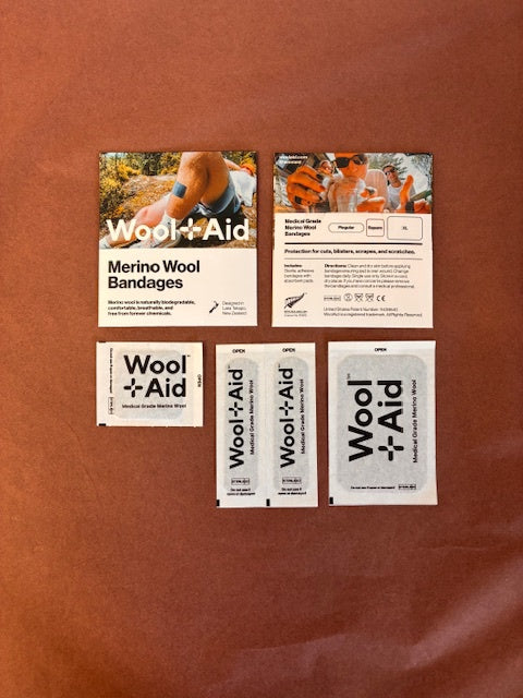 Wool Aid Merino Bandages - Emergency Mini Pack