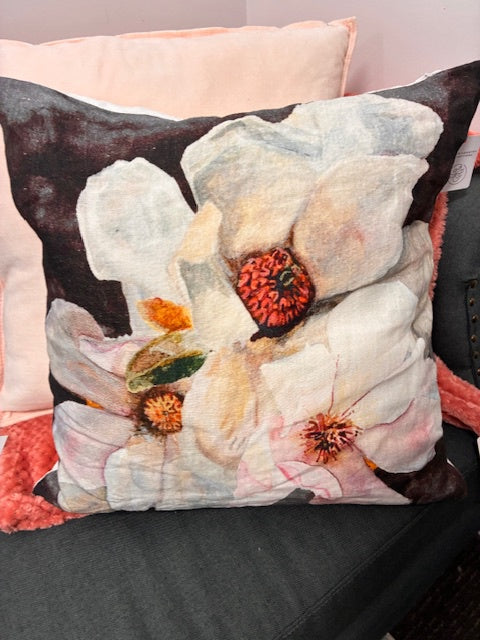 Magnolia Feather Cushion