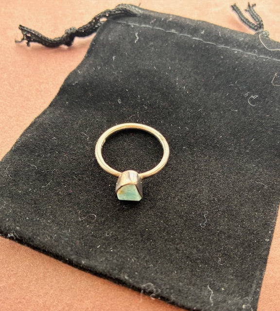 Tussock & Thread | Ring | Larimar