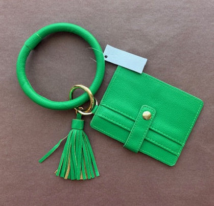 Stella + Gemma - Emerald Wallet Wristlet