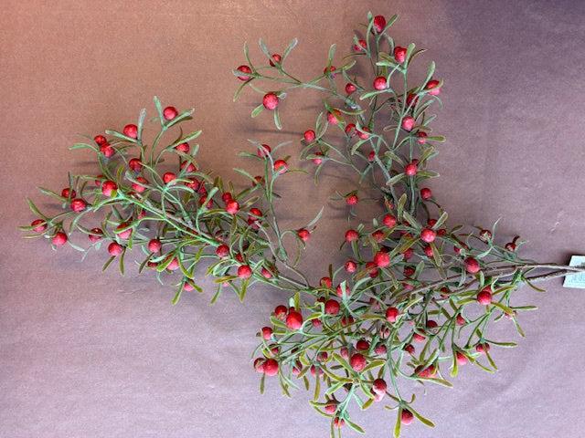 Robert Mark - Red Berry Spray 86cm