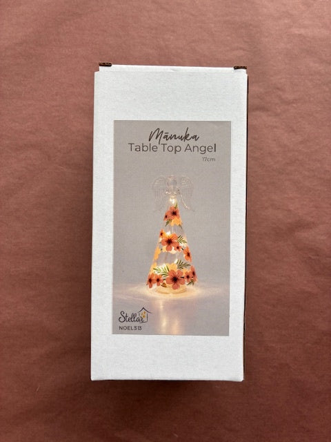 Stellar Haus - Manuka Glass Table Top Angel