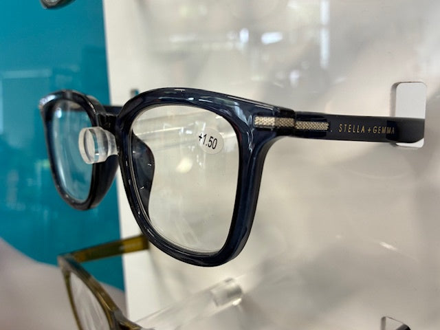 S & G Navy Reading Glasses