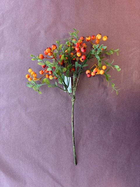 Green Sets | Rattan Berries | Sunkissed Orange