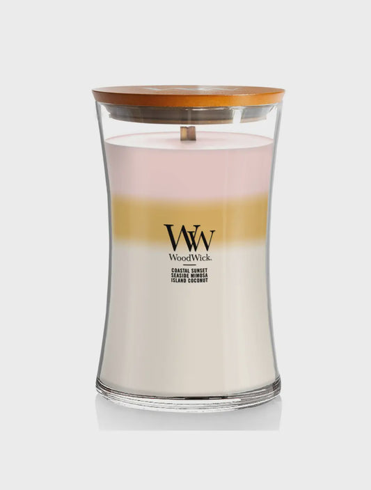 Woodwick Candle - Island Getaway Trilogy - Large