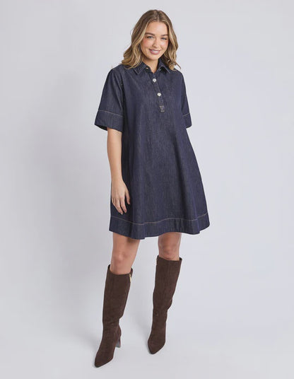 Foxwood | Julian Denim Dress | Indigo