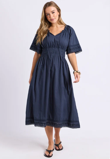 Foxwood | Juna Dress | Dark Sapphire