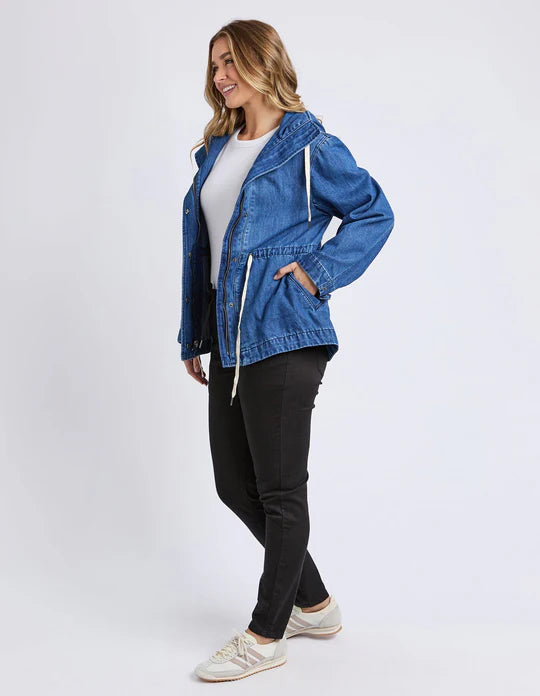 Foxwood | Kingston Anorak | Mid Blue
