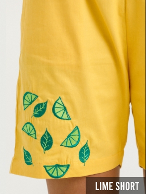 Lime Short S/M Green Closet