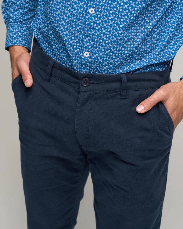 Acrux - Cotton Stretch Moleskin Pant - Navy