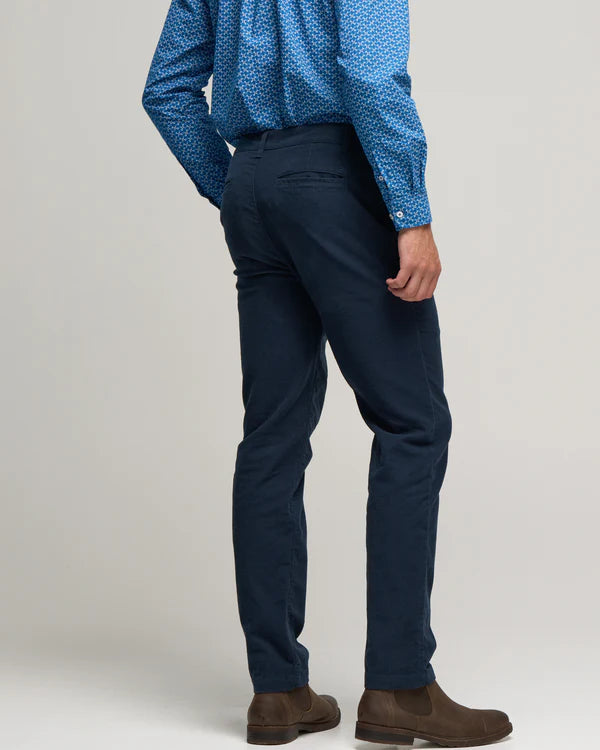 Acrux - Cotton Stretch Moleskin Pant - Navy