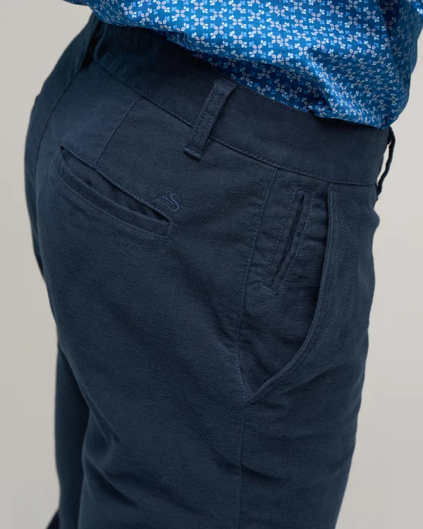 Acrux - Cotton Stretch Moleskin Pant - Navy