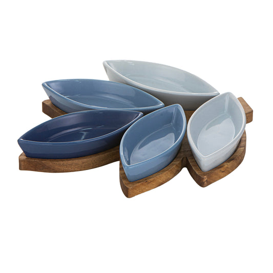 Mossman 6pc Bowl & Board Set