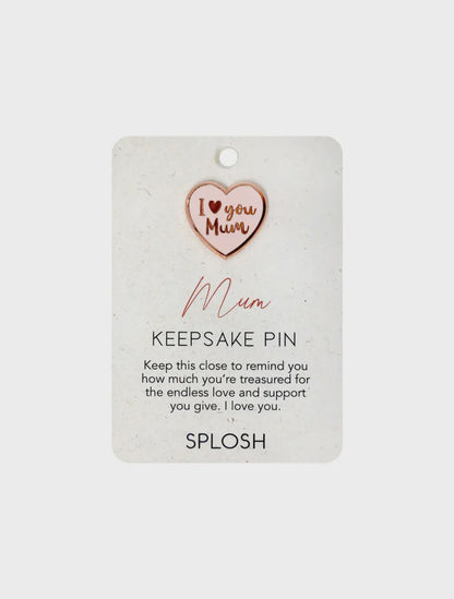 Splosh - Mum Keepsake Pin