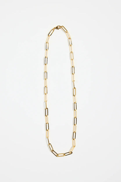 Stories to be Told - 14k Gold Plate Chain Necklace