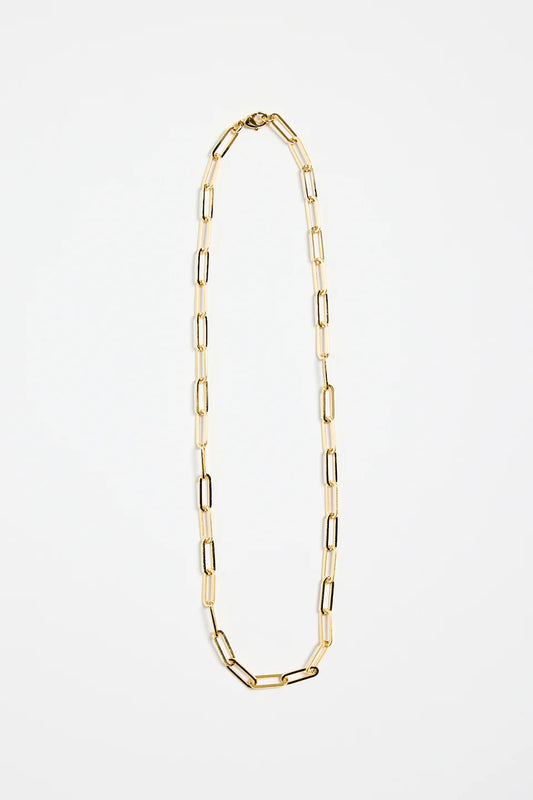 Stories to be Told - 14k Gold Plate Chain Necklace