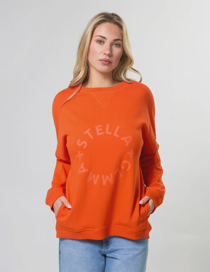 Stella + Gemma Newport Pocket Crew - Tangerine