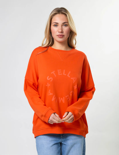 Stella + Gemma Newport Pocket Crew - Tangerine