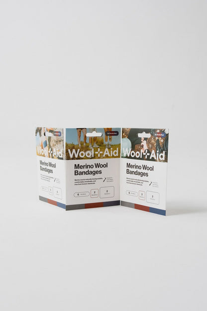 Wool Aid Merino Bandages - On The Go Pack