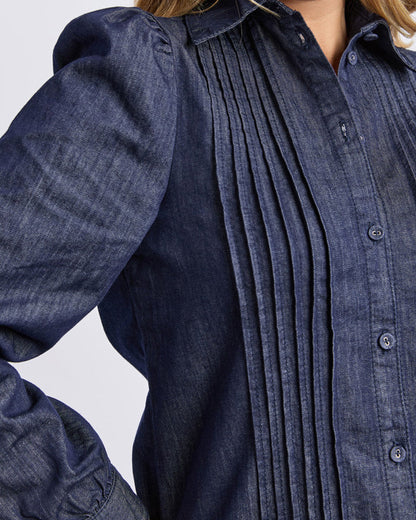 Foxwood Poppy Denim Shirt
