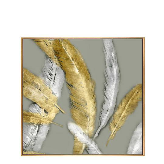 Le Mondo - Quill Framed Printed Canvas