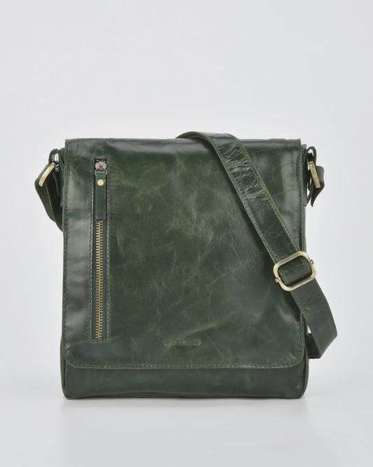 Leather Cross Body Satchel