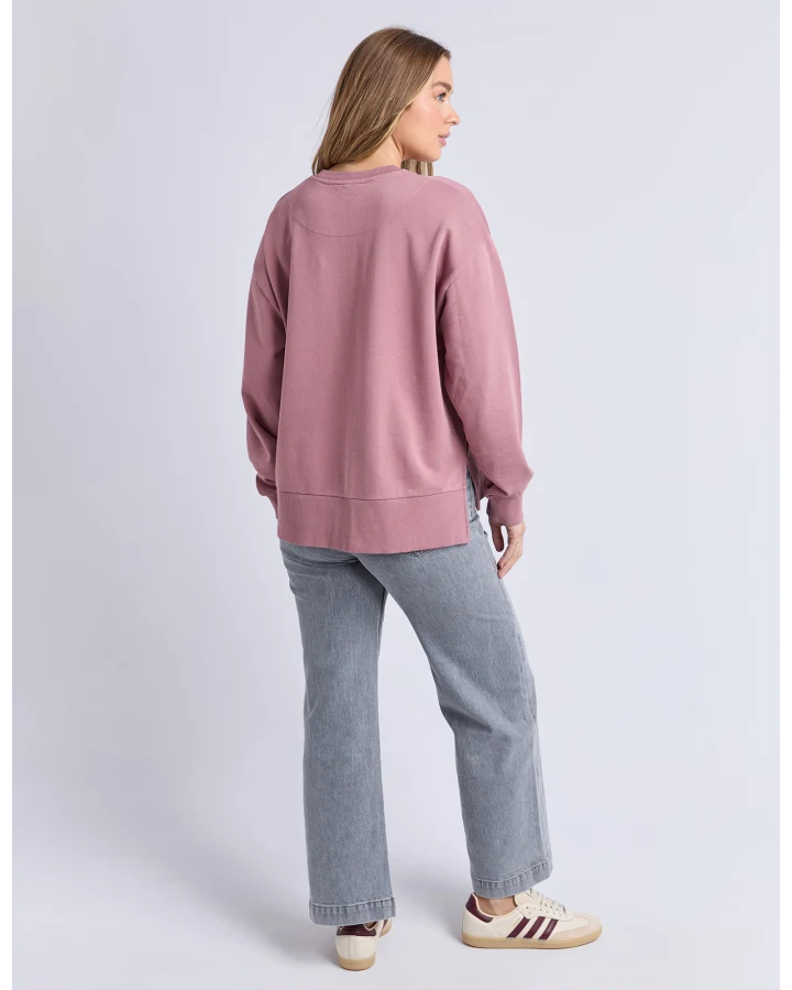 Foxwood Established Rose Crew  - Dusty Rose
