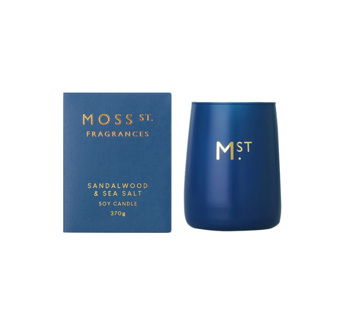 Moss St. - Sandalwood & Sea Salt Soy Candle 370g