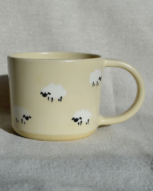 Backyard Ceramics- Sheep Mug