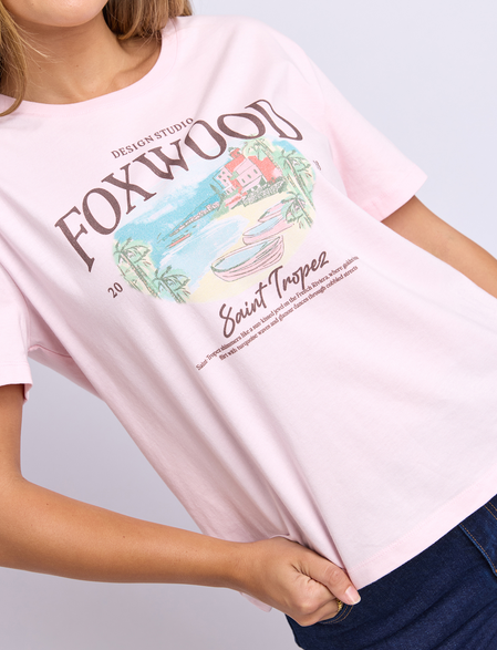 Foxwood | Saint Tropez Tee | Ballerina Pink