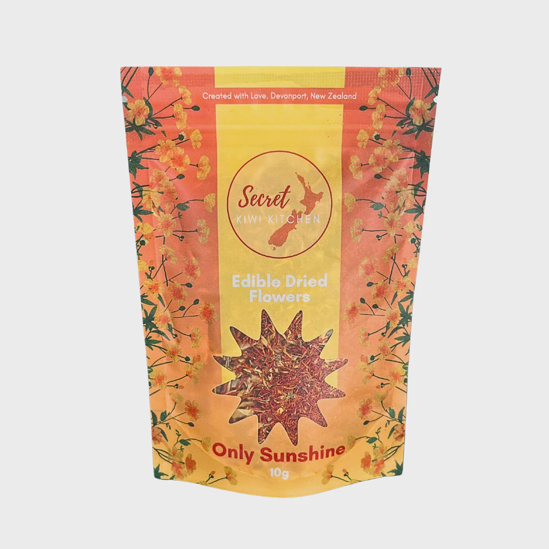 Secret Kiwi Kitchen | Edible Dried Flowers | Only Sunshine