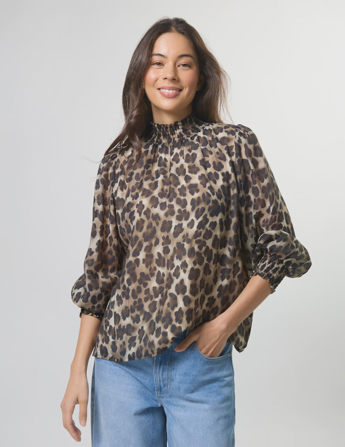 Stella & Gemma | Sylvie Top | Leopardess