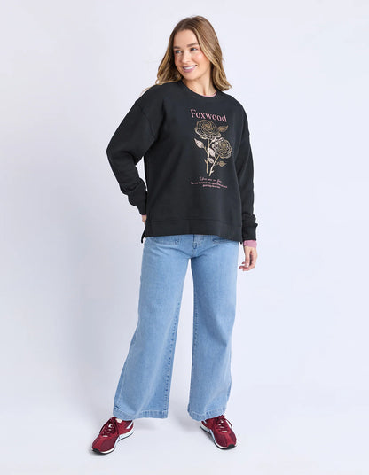 Foxwood Thorn Crew - Black