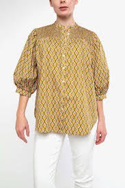 Pingpong | Blouse | Tile Print