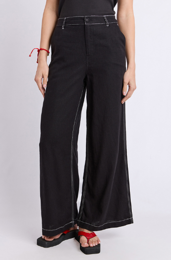 Foxwood | Vento Pant | Black