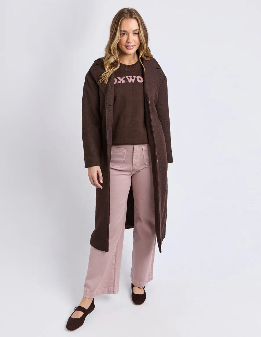 Foxwood - Whistler Coat - Coffee Bean