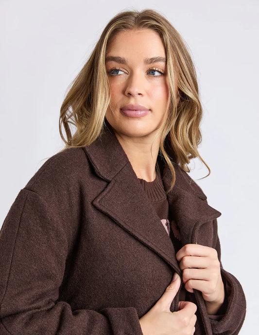 Foxwood - Whistler Coat - Coffee Bean